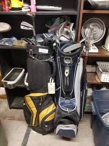 lot 203 image: Golf clubs