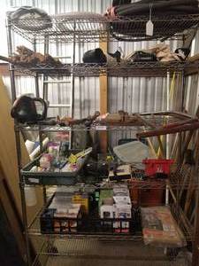 lot 258 image: Shelf Lot - Garage