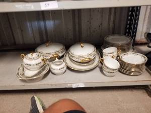 lot 38 image: Limoges China set