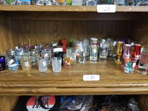 lot 130 image: Shot glass collections