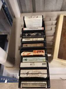 lot 136 image: 8 track tapes