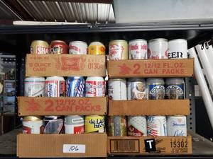 lot 106 image: Beer can collection