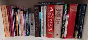 lot 166 image: ASSORTED BOOKS AS SHOWN.