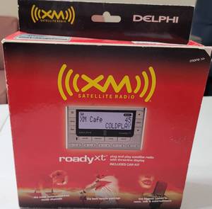 lot 199 image: XM SATELLITE RADIO ROADY XT KIT IN BOX AS SHOWN.