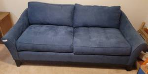 lot 234 image: SLEEPER SOFA IN STYLE, COLOR, AND CONDITION SHOWN. Approx. 86 x 40 x 36.