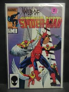 lot 2 image: Web Of Spider-Man #2 (1985, Marvel) $$