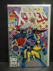 lot 3 image: UNCANNY X-MEN 300 FOIL COVER- 1ST PRINT MARVEL