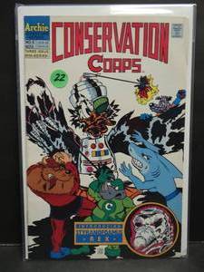 lot 22 image: CONSERVATION CORPS #3 (ARCHIE COMICS 1993)