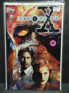 lot 26 image: THE X-FILES #2 VF  NM 1995 SPECIAL NUMBERED EDITION VARIANT TOPPS COMICS