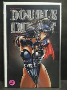lot 29 image: DOUBLE IMPACT Comic - No 3 - Date 1995 - High Impact Comics - $$$