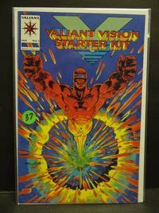 lot 37 image: Valiant Vision Starter Kit #1 (Jan 1993, Acclaim  Valiant) COMPLETE