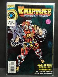 lot 47 image: Killpower The Early Years #1 (1992) Marvel Comics - $$$