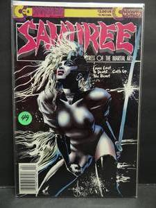 lot 49 image: Samuree (1st Series) #4 (Newsstand) VFNM Continuity - $$$