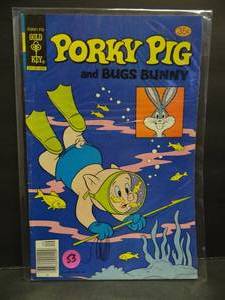 lot 53 image: Gold Key Porky Pig And Bugs Bunny #84 Comic Book