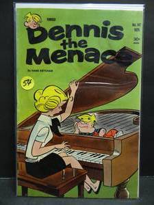 lot 54 image: DENNIS THE MENACE #147 FAWCETT COMICS 1976 - $$$