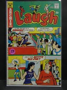 lot 59 image: Laugh #293 Aug 1975 Bronze Age Archie Comics - $$$