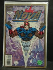 lot 61 image: Nova #1 Marvel Comics 1994 Gold Foil Cover - $$
