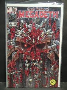 lot 63 image: PRIMO Cryptic Writings of MEGADEATH #2 VF 1997 CHAOS Comics - $$