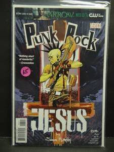 lot 65 image: SEAN MURPHY PUNK ROCK JESUS 4 BATMAN CURSE OF THE WHITE KNIGHT - $$$