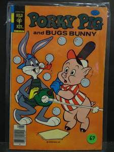 lot 67 image: Porky Pig (and Bugs Bunny) #83 1978 Gold Key .35 Comic Book Bronze Age