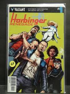 lot 69 image: Harbinger Renegade 1 Comic Book 1st Full App. Of Alexander Solomon Marvel