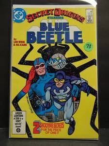 lot 73 image: SECRET ORIGINS #2 (FN-NM) 1986 BLUE BEETLE - $$
