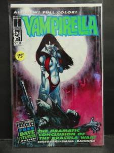 lot 75 image: Harris Comics Vampirella #4 Comic - FNFN - $$$