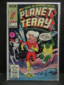 lot 83 image: RARE - Planet Terry #1 1984 MarvelStar Comics VGFN $$$$