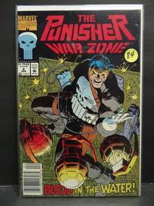 lot 84 image: The Punisher War Zone #2 (Apr 1992, Marvel)