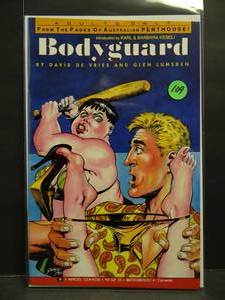 lot 109 image: BODYGUARD #2, Australian Penthouse, Adult, 1990, VFNM - $$$