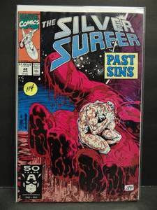 lot 114 image: Silver Surfer Vol 3 #48 NMM Marvel (Apr, 91)