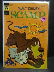 lot 122 image: WALT DINEY Scamp #18 Whitman 1974