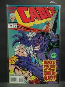 lot 124 image: 1994 Cable  August #14   Marvel Comics - $$