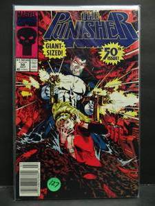 lot 127 image: MARVEL THE PUNISHER 50 JULY 50TH ISSUE COMIC BOOK - NM - $$$