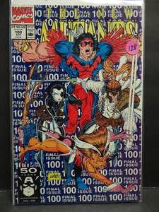 lot 128 image: THE NEW MUTANTS #100  1st Appearance of X-Force  First Print Marvel - $$$