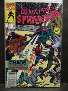 lot 129 image: Deadly Foes of Spider-Man #2 (Jun 1991, Marvel) - $$$