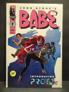 lot 141 image: JOHN BYRNES BABE # 3 of 4 - COMIC - 1994 DARK HORSE COMICS - $$