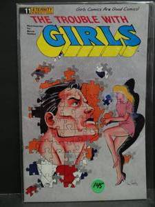 lot 145 image: The Trouble With Girls Vol. 2, #11 of 23 (Eternity Comics) 1990 Fine
