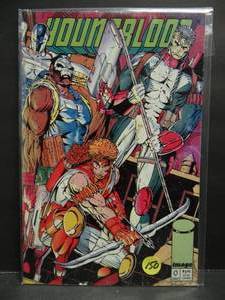 lot 150 image: Youngblood #0  Rob Liefeld Variant (1992) Image Comics Pink Background - $$