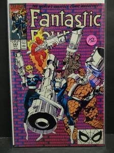 lot 152 image: Fantastic Four #343 - Marvel Comics 1990 - VGFN 1st Print