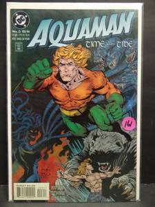 lot 161 image: Aquaman TIme And Tide DC Comic, By Peter David... Part 3 of 4 - Issue 3 Feb 1994 - $$$