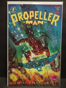 lot 176 image: Propeller Man #1 (Dark Horse 1993) Matthias Schultheiss NM - $$