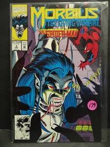 lot 179 image: MORBIUS THE LIVING VAMPIRE VOL.1 #4 DEC.1992 COMIC BOOK - $$