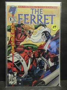 lot 189 image: MALIBU Comics, The Ferret #5 - Sept. 1993