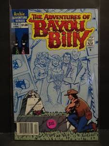 lot 212 image: The Adventures Of Bayou Billy # 4 Archie Adventure Series 1990 - $$$