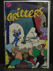 lot 215 image: CRITTERS (1986 Series) #24 Fine Comics Book - $$$$