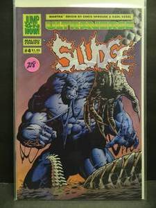lot 218 image: 1994 MALIBU COMICS ULTRAVERSE SLUDGE #4 - $$