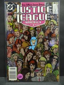 lot 221 image: JUSTICE LEAGUE AMERICA #29 August 1989 DC Comics - $$$
