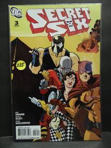 lot 225 image: Secret Six #3 January 2009 DC Comics - $$