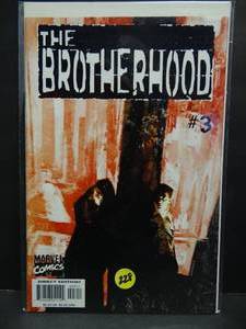 lot 228 image: THE BROTHERHOOD #3 2002, (MARVEL COMICS) MUTANT TERRORIST GROUP X-MEN - $$$